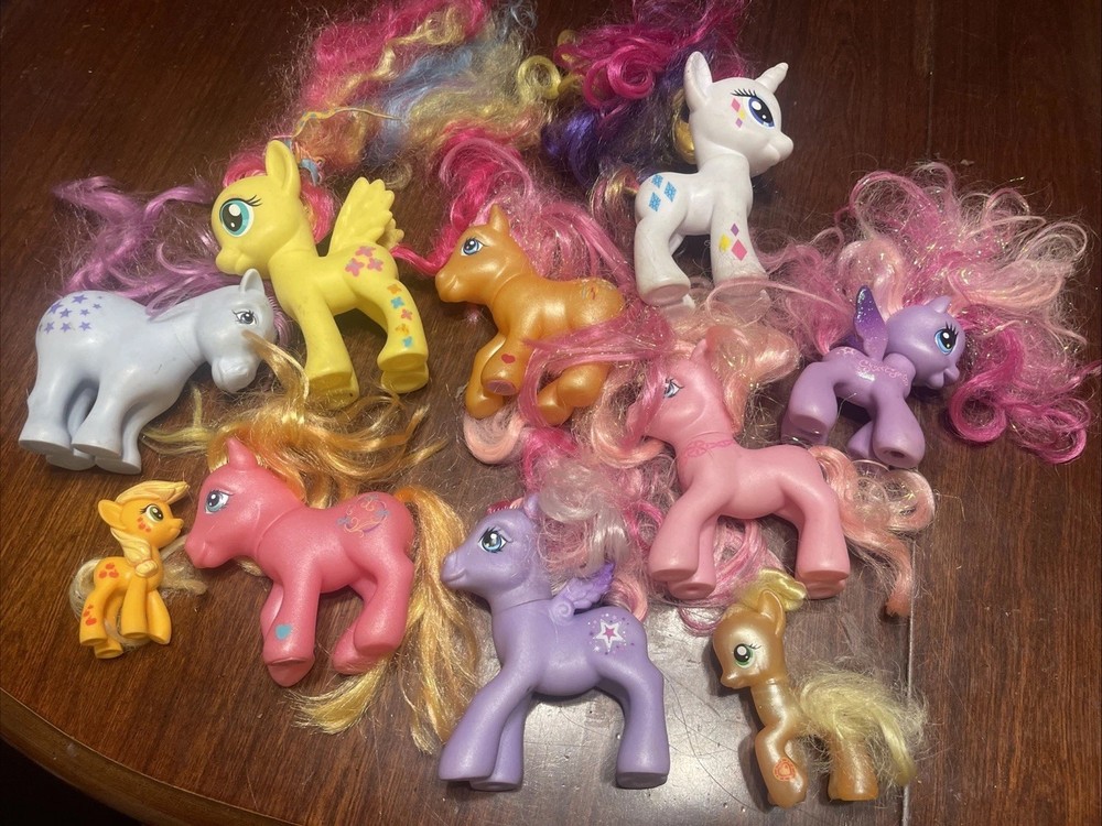 My Little Pony Starsong Pegasus Ponies Lot 2008 Hair Purple 2007 Lot 10 Brushab