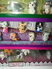 NEW JUST PLAY JUNGLE PUPPY KITTY IN MY POCKET DELUXE MINI FIGURE SET 3 PACK SET