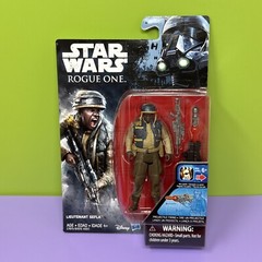 Star Wars Rogue One Lieutenant Sefla Figure 2016 Selfa Selfla Rebel Trooper 3.75