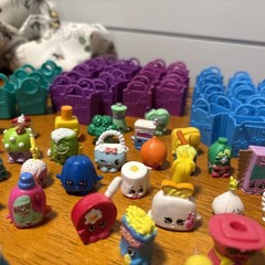 Shopkins Lot 90 Pieces Multiple Seasons Figures Toys Mixed Collection
