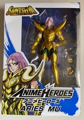 Saint Seiya Knights of the Zodiac Anime Heroes Aries Mu Action Figure