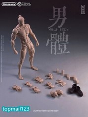 US Romankey X COWL 1/12 Pale Male 6″ Action Figure Joint Body Doll Model &Head