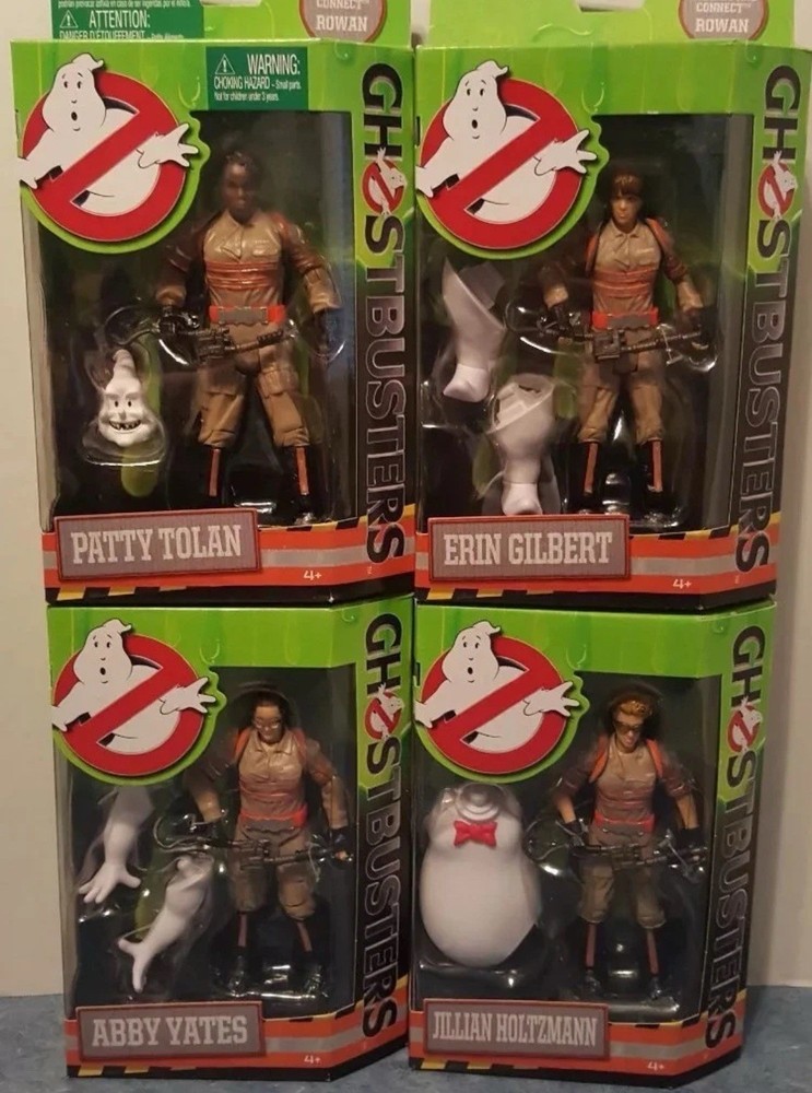 GHOSTBUSTERS 2016 MATTEL 6” BAF ROWAN SERIES ACTION FIGURE FULL SET 4