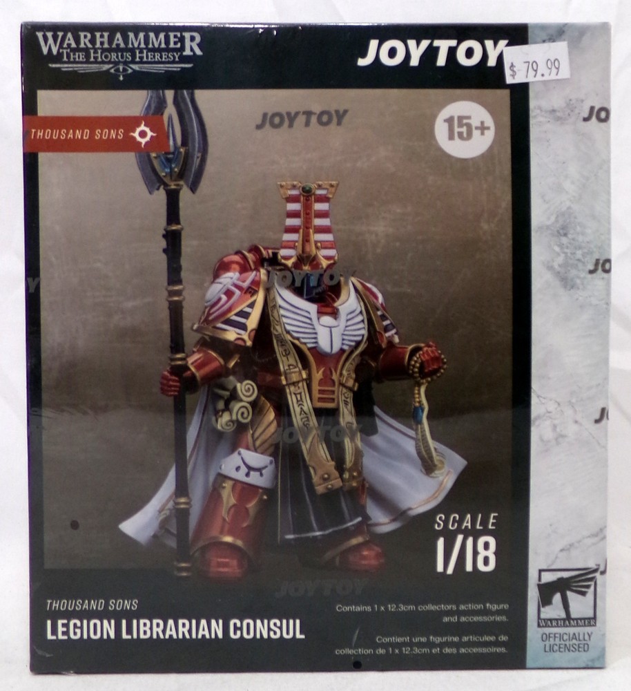 JoyToy Warhammer Horus Heresy Legion Librarian Consul Thousand Sons 1/18 Figure