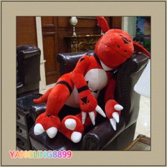 Huge Guilmon Plush Doll Digimon Digital Monster Cosplay Toy Decor Gift 80/130CM