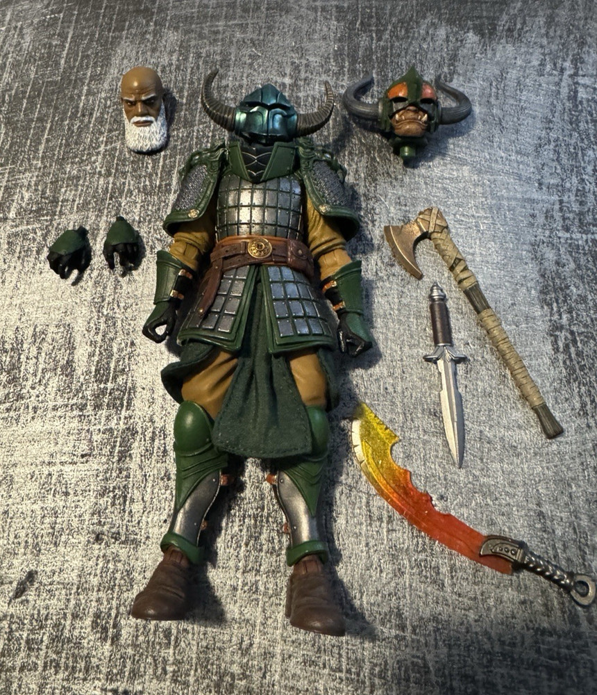 Mythic Legions Custom Green Knight figure Loose