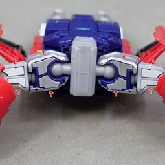 Filler Weapon Upgrade Kit For Age of the Primes Fisitron Topspin Spinister
