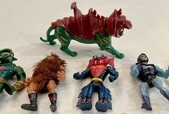 HeMan Masters of the Universe Lot of 16 Action Figures Pre-Owned Mattel 1980s