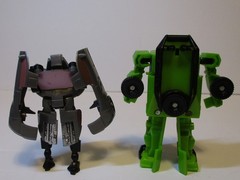 Transformers Movie Legends Class Sideways & Ratchet Loose