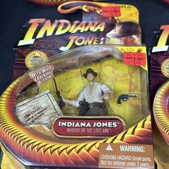 Indiana Jones Raiders of the Lost Ark 3 3/4″ Action Figures Lot of 6 New Sealed