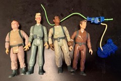Vintage Kenner The Real Ghostbusters Peter Ray Egon Winston W/Proton Pack