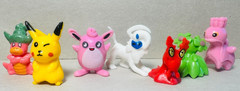 100 Randomly Assorted Pokemon Figures 1 Inch Figurines Pokemon Go Characters