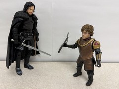 Lot 2 Game of Thrones Legacy Collection Jon Snow Tyrion Lannister Action Figure