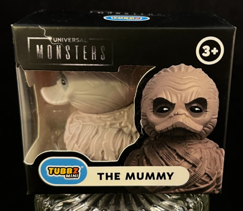 Mini Tubbz – The Mummy – Universal Monsters – Rubber Duck -Approx 2″