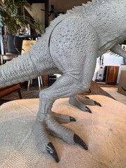 Jurassic World Super Colossal Indominus Rex & Camouflage N’ Battle WORKING RARE