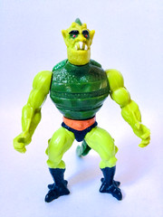VTG MOTU Whiplash Figure 1988 Hong Kong Masters of the Universe He-Man
