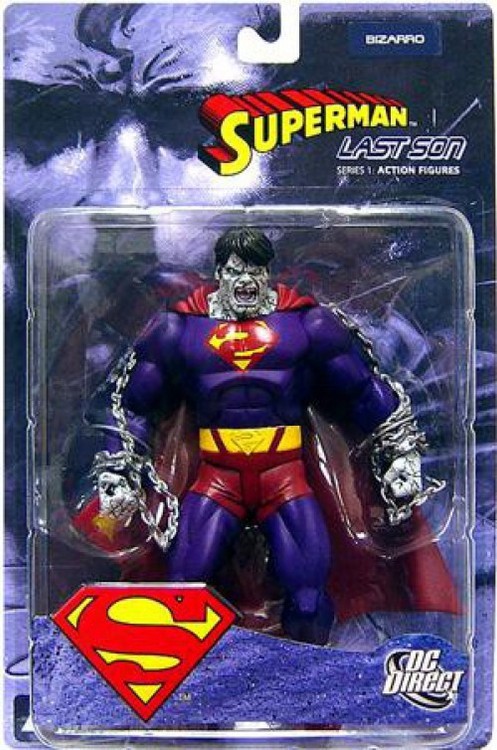DC Direct Superman Last Son Series 1 Bizarro Action Figure NEW Dmg Pkg