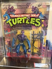 Vintage 1991 TMNT MOC FOOT SOLDIER Series 1 – 44 Back Graded AFA 80 Playmates