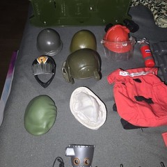 GI Joe Lanard Mixed Lot Accessories Clothes Lanard Military Ultra Corps 60mm