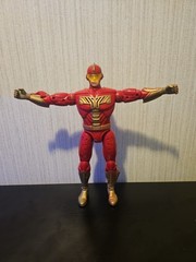 Vintage 1996 Turbo Man 13 1/2in Action Figure Jingle All The Way.