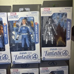 Marvel Legends FANTASTIC FOUR FIRST STEPS Complete 6 Figures NEW FREE SHIPPING