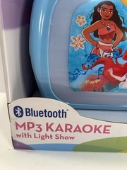 NEW, Disney Bluetooth MP3 Karaoke w/LED Light Show, Age 3 & Up