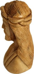 Jesus Agony – Crowned with Crown of Thorns – Olive wood (11 cm or 4.5 Inches
