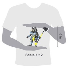 Boss Fight Studio Saurozoic Warrior Triax Skiver Night Lands Deco – Futuristic,