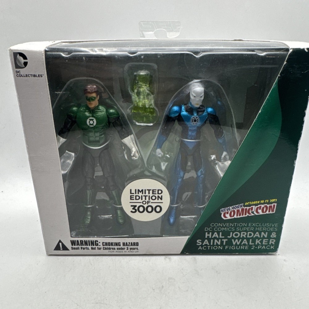 DC Comics 3 3/4″ Green Lantern Action Figures Hal Jordan & Saint Walker