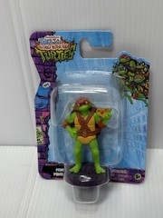 TMNT Tales Mini Figures Cake Topper 4PCs Set Ninja Turtle Retro Rare Toys -NEW!
