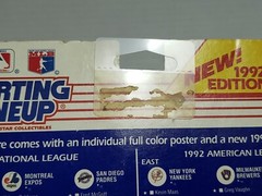 MATT WILLIAMS – San Francisco Starting Lineup SLU MLB 1992 Figure, Poster, Card