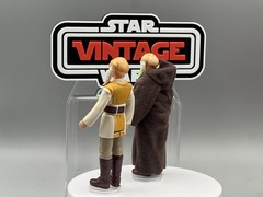 Vintage Custom Star Wars Figure Sasea Tiin Jedi Kenner Style 3.75”