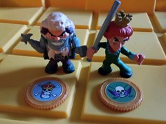 One Piece Mini’s Wapol & Mr. 9 + their Jolly Roger Coins NEW & FREE SHIP
