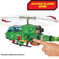 PRESALE TMNT x G.I. Joe Mashups Turtle-Fly Copter Roadblock-Wild Bill x Raphael