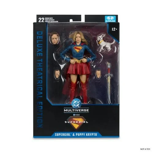 McFarlane DC Multiverse Dlx Theatrical Ed. Supergirl Movie Supergirl & Krypto