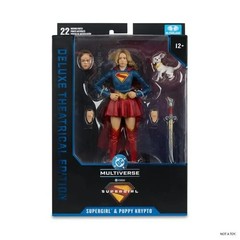 McFarlane DC Multiverse Dlx Theatrical Ed. Supergirl Movie Supergirl & Krypto