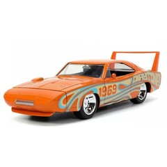 Jada Toys I Love The 60’s 1:24 1969 Dodge Charger Daytona Die-Cast Car, Toys NEW