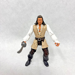 Vtg Disney Zizzle Pirates Of The Caribbean Davey Jones Will Turner Assorted Lot