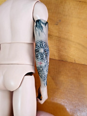 1/6 Por Toys Lionel Messi Body with tattoo arm MIB