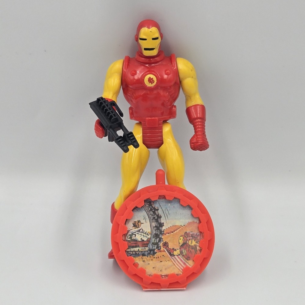 Vintage 1984 Mattel Secret Wars Iron Man Original Marvel Comics 4″ Figure
