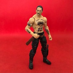 MH173 Cast Danny Trejo head sculpt for use with 1:18th scale GI JOE Military