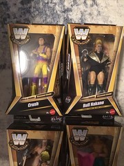 Wwe Mattel Legends 31 Series Lot Of 4 Matador, Triple H, Nakano,Crush BAF Studd
