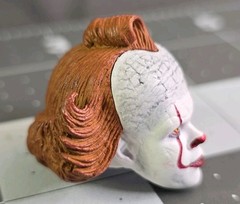 NECA IT Welcome to Derry Fodder Ultimate Pennywise 7″ Figure HEAD 4
