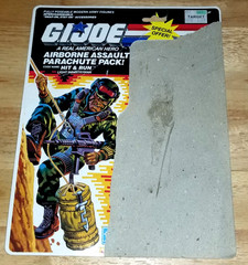 1988 GI Joe ARAH Hit & Run Target Airborne Assault Parachute Pack loose complete