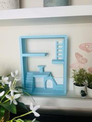 Loft Apartment Display For Smiski, Sonny Angel | Shelf, Desk | 6 Colors Options