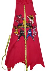 90s Vintage Pink Power Rangers Face Cape Hood