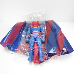 Vintage Superman Parachute Figure Action Toy DC Comics Collectible