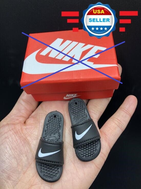 1/6 Slides Sandals Slippers sport Shoes B For 12″ Male Figure Doll ACCESSORY