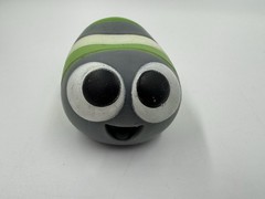 Bonkers Toys Slither.io Mini Mystery Squishy Slither Teal Case Green Grey White
