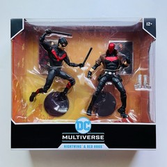 (2020) McFarlane: DC Multiverse Nightwing vs Red Hood 2-Pack Factory Sealed NIB